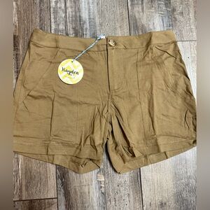 Hayden Los Angeles Tan Army Shorts Size Large